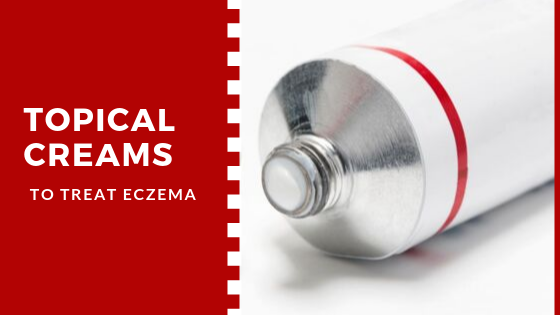 Treating eczema using topical creams