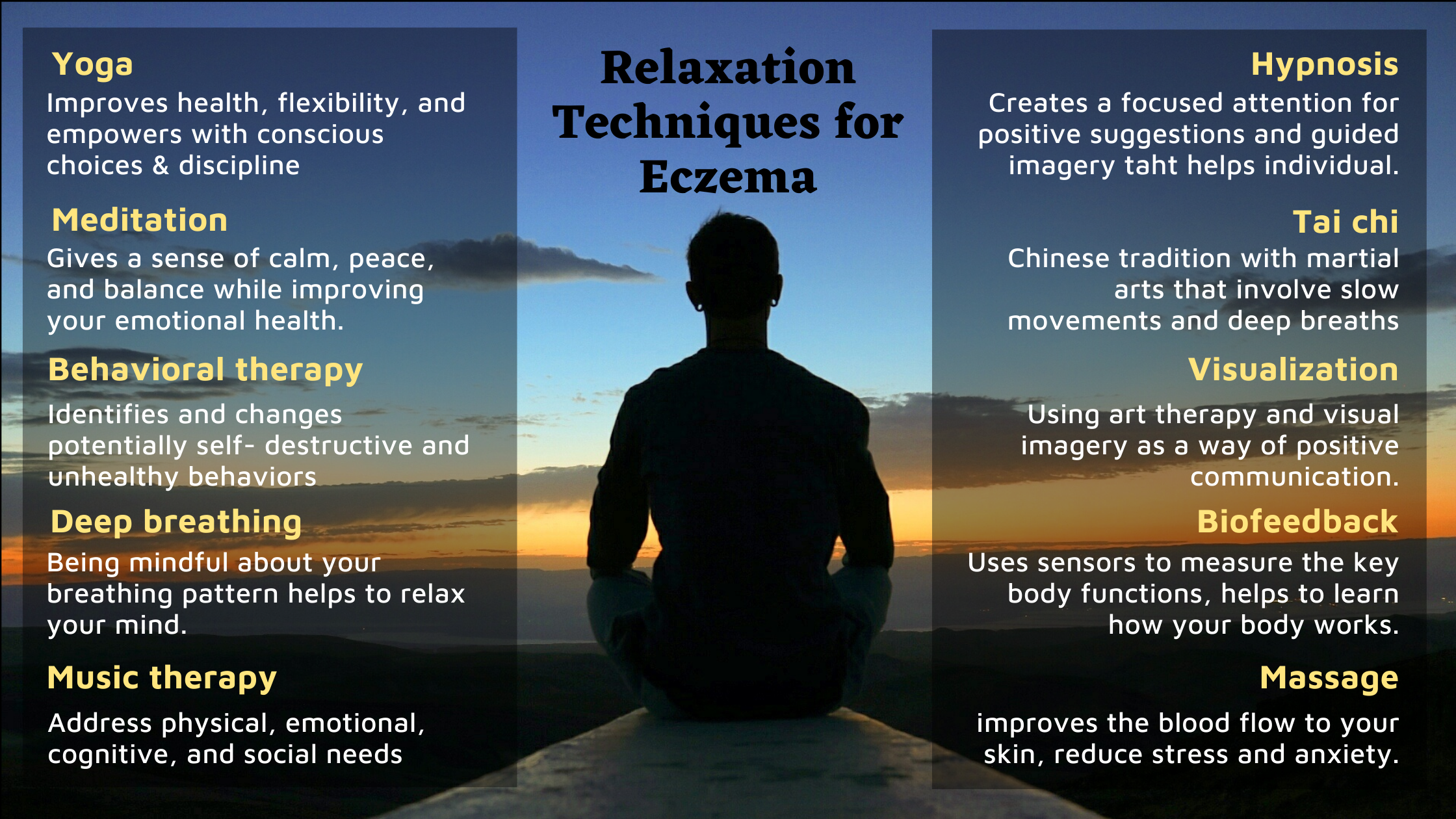 Relaxation Techniques for Eczema