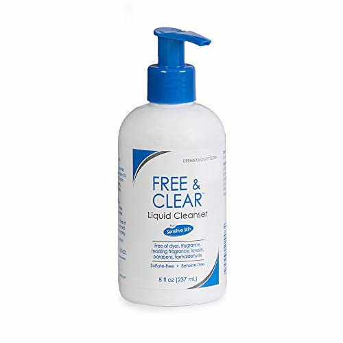 Free and clear liquid cleanser
