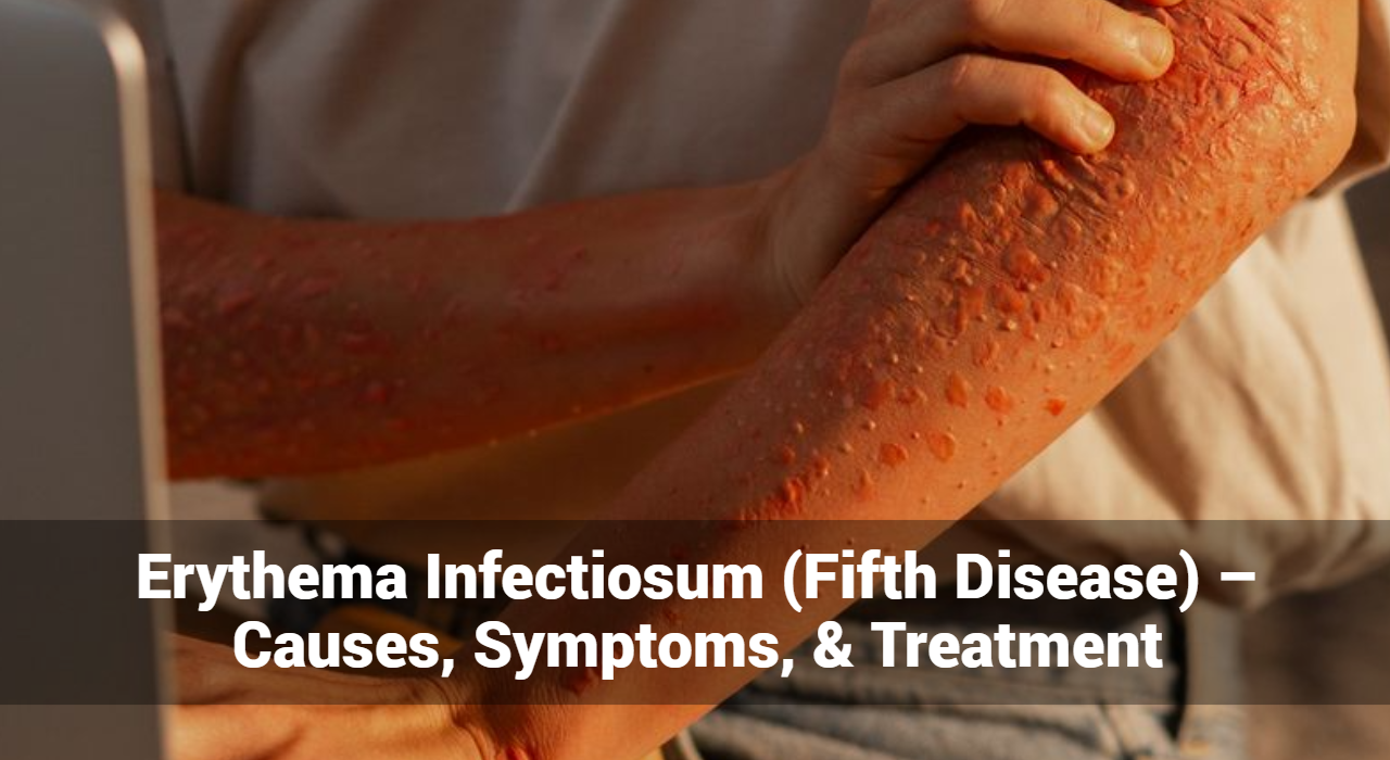 Erythema Infectiosum (Fifth Disease) – Causes, Symptoms, & Treatment