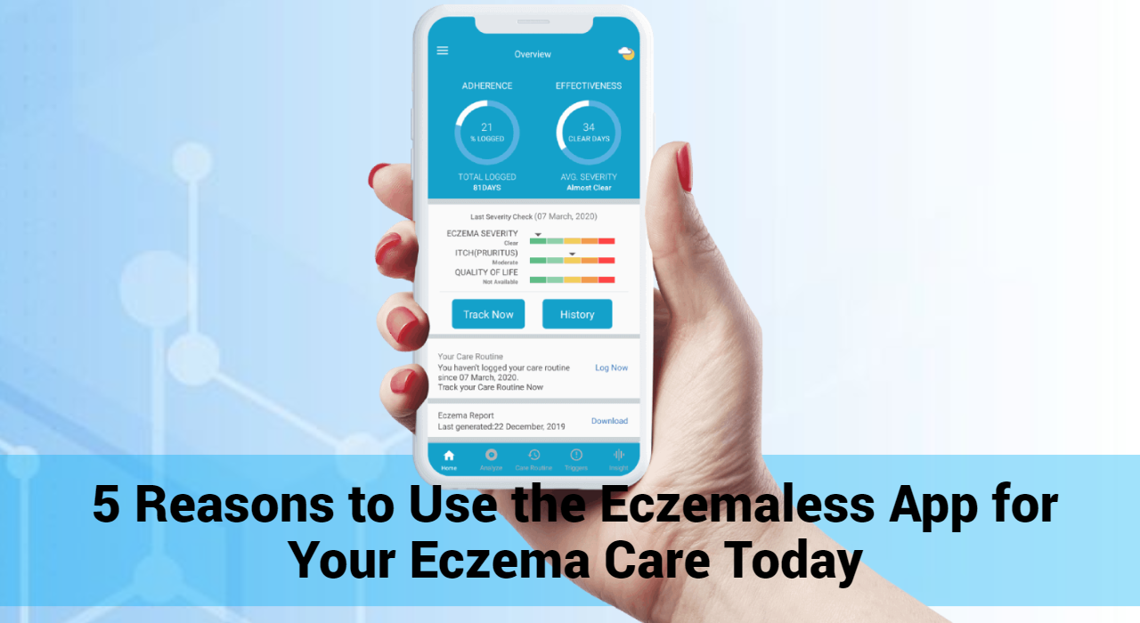 5 Reasons to Use the Eczemaless App for Your Eczema Care Today